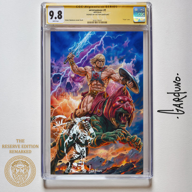 Sovereign of the Emerald Roar CGC | – Victor Garduno Art