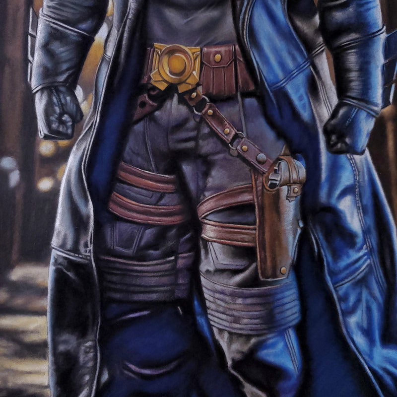 'Knight Lord Detective' ORIGINAL Art