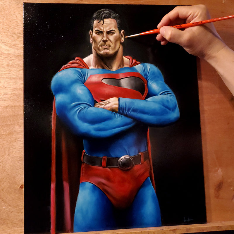 How to Paint 'Alex Ross Kindom Come'