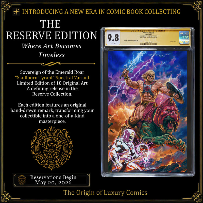 Sovereign of the Emerald Roar CGC | – Victor Garduno Art