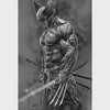 "Adamantium Ronin Concept" CGC Comic Vol. 2 LTD to 300 Black & White and Blood