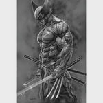 "Adamantium Ronin Concept" CGC Comic Vol. 2 LTD to 300 Black & White and Blood
