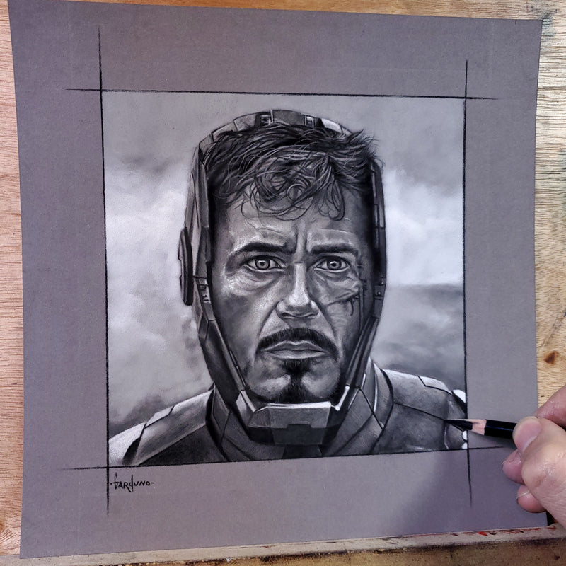 How to Draw "Tony Stark"