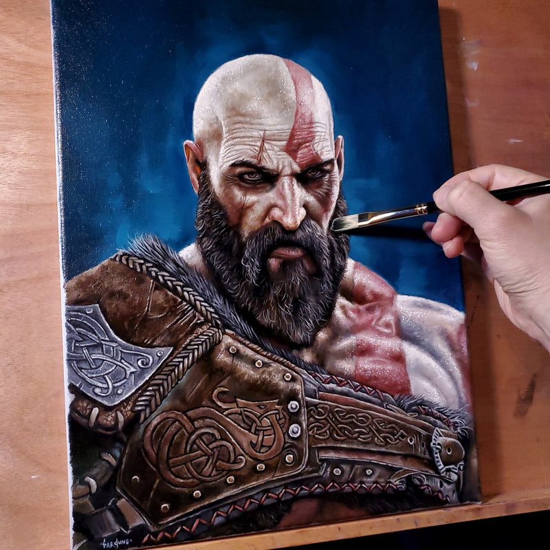 How to Paint "God of War"